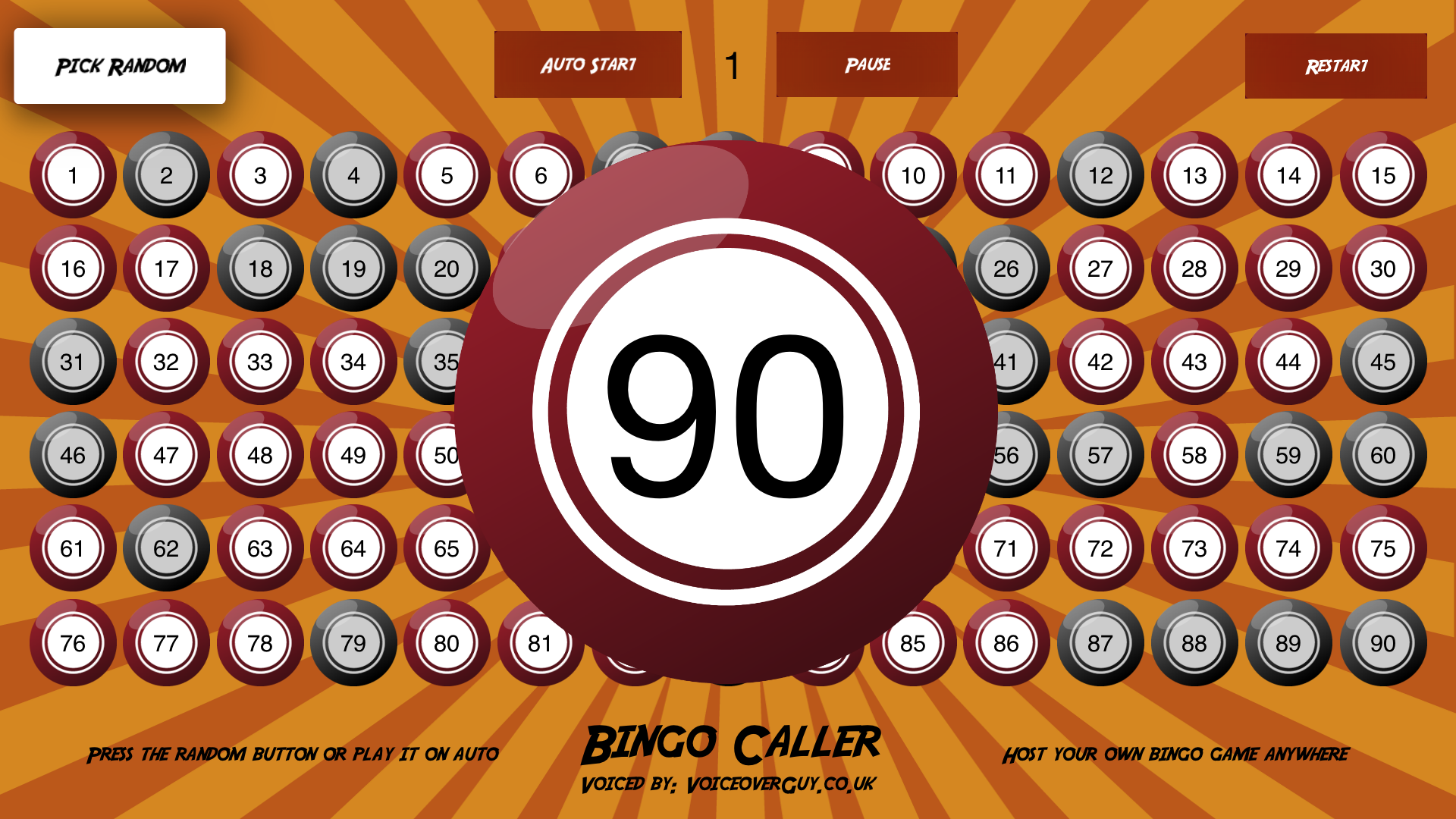 Bingo Caller - Movie Trailer Voice screenshot 13