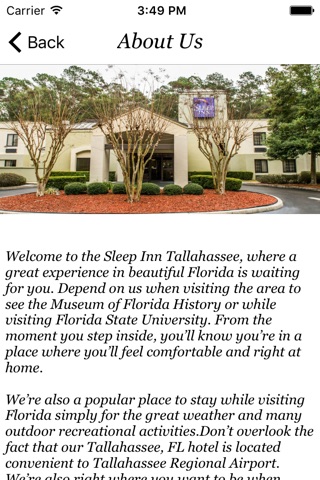 Sleep Inn Tallahassee Florida screenshot 2