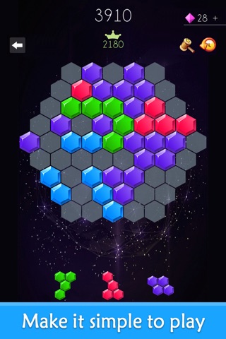 Hex Crush!-10100! screenshot 2