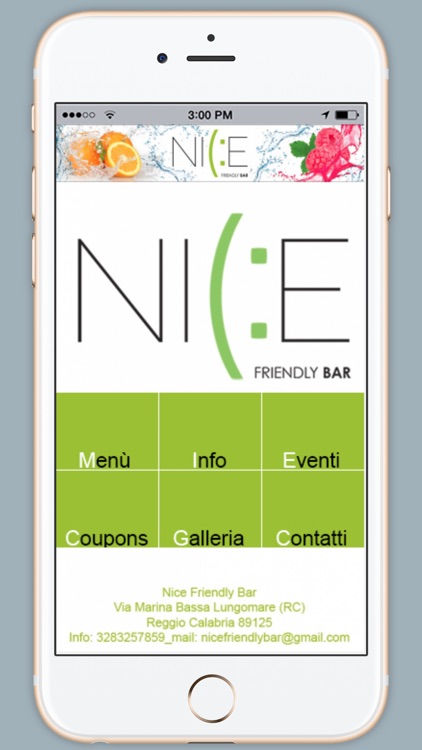 NICE Friendly Bar App