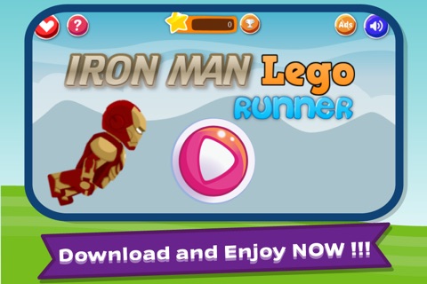 Super-Hero Runner Adventure for IRON-MAN and LEGO America Edition screenshot 3