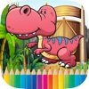 Dragon Dinosaur Coloring Book - All In 1 Dino Draw Paint And Color Pages Games For Kids
