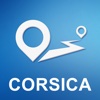 Corsica, France Offline GPS Navigation & Maps