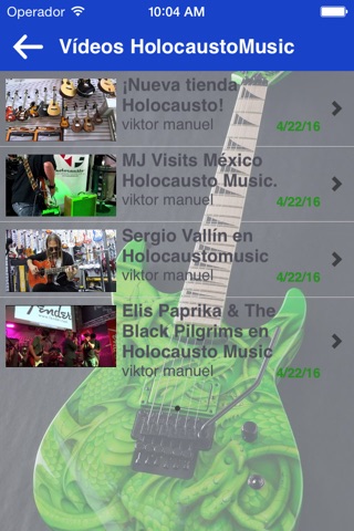 HolocaustoMusic screenshot 3