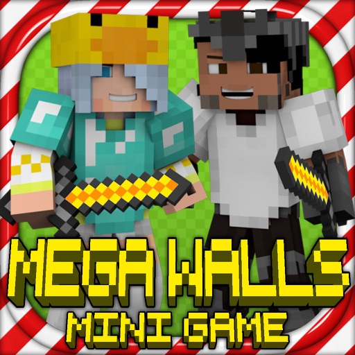 MEGA WALLS - MC Survival Hunter Shooter Mini Game with Multiplayer icon