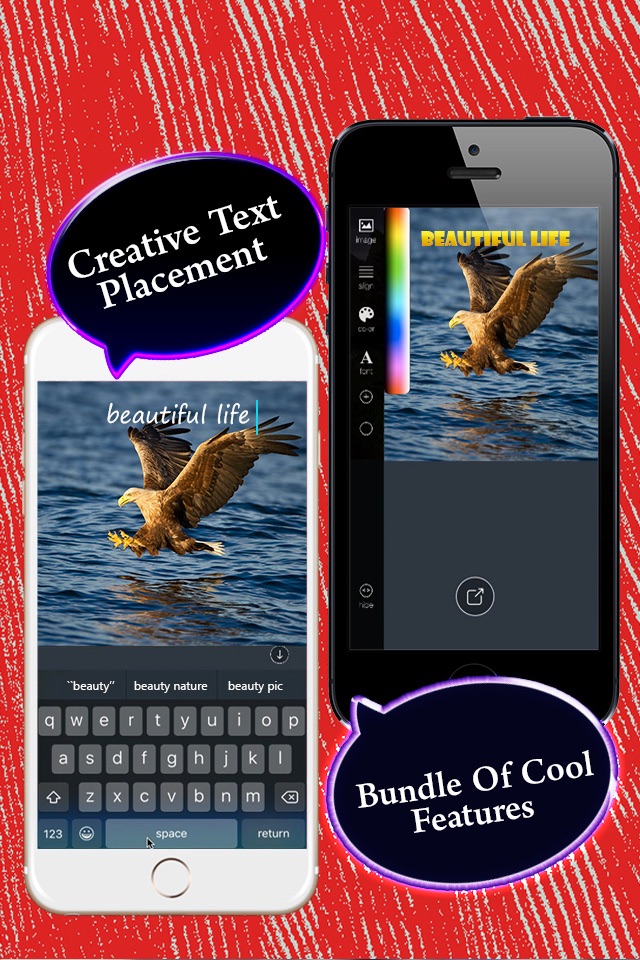 Typography Generator - Text Writer Editor to Photo & Instant Creative Caption for Photo screenshot 2