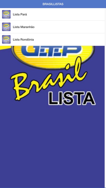 BRASIL LISTAS