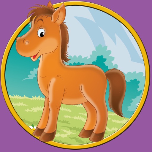 fantastic horses pictures for kids - no ads icon