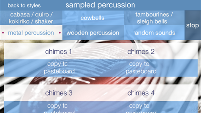 Percussion Loops HD screenshot1
