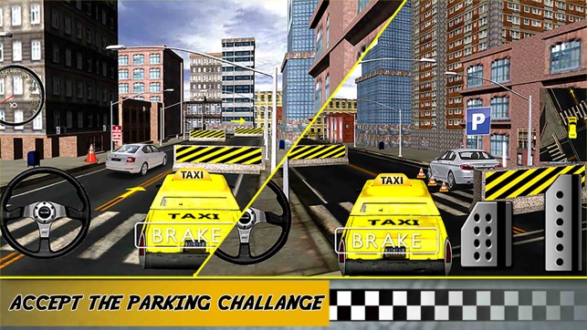 Yellow Taxi Driver Parking - Crazy Cab In New york City Traf(圖4)-速報App