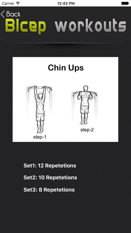 Bicep Workout screenshot-3