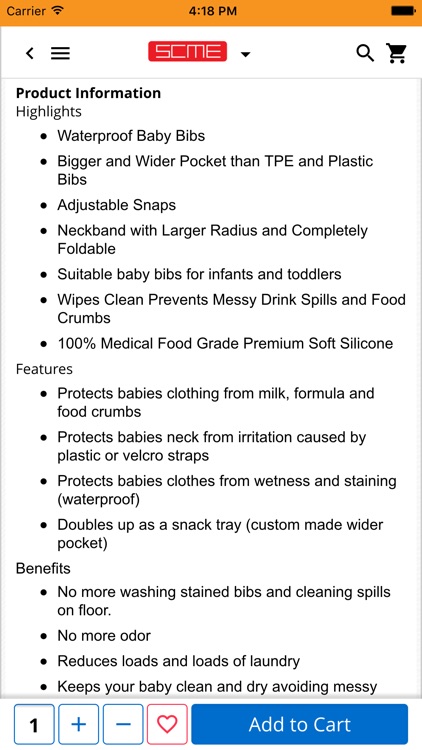 SCME Baby Products screenshot-3