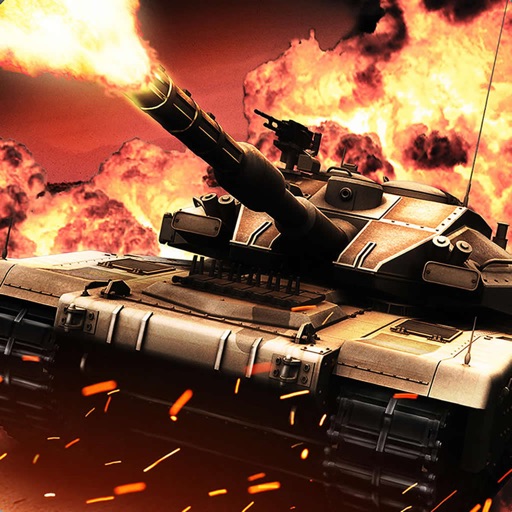 Tank Battle: future war front stick Icon