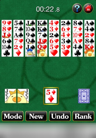 GolfSolitaireNarunaru screenshot 3