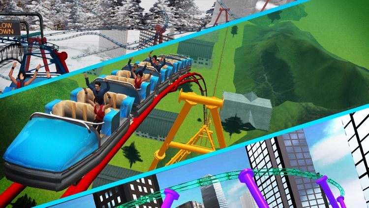 VR Roller Coaster Simulator 3d
