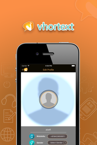 Vhortext Messenger screenshot 2