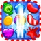 Play Candy Match Mania, the original FREE "Match 3" fruit slicing game