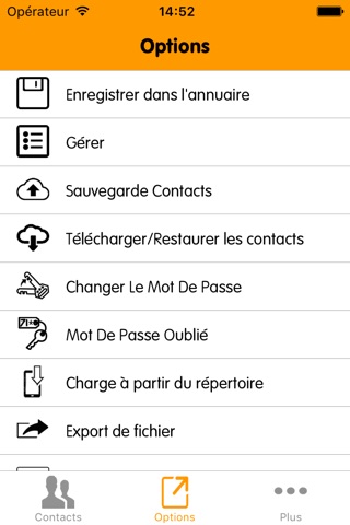 eContacts Manager : Phonebook Backup screenshot 2