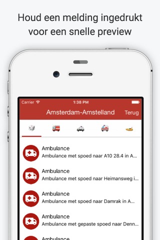 EenEenTwee - 112 Meldingen screenshot 2