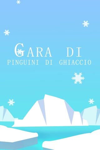 Frozen Ice Penguin Race - cool speed block jumper game screenshot 2