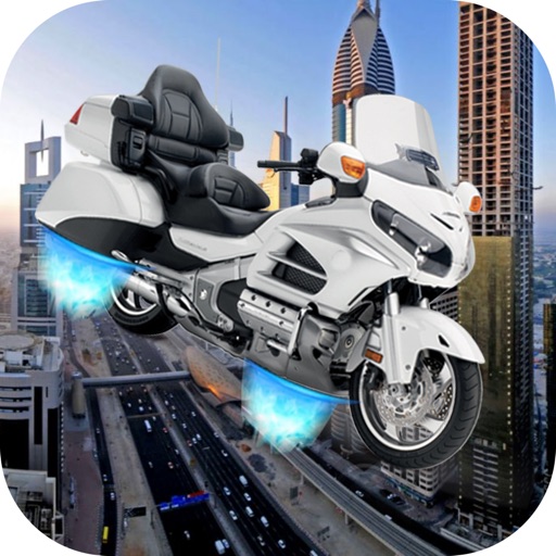 Flying Moto Bike Driving Simulator 2016 iOS App