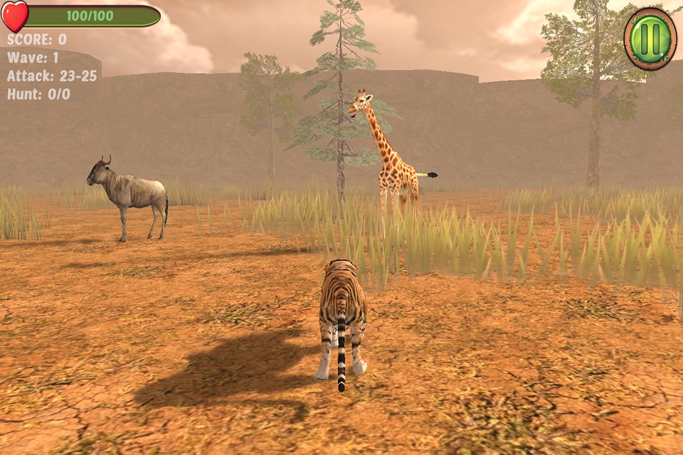 Hungry Tiger 3D screenshot 2