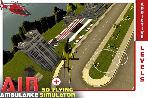 Air Ambulance Flying Simulator 3D: Fly Real Emergency Air Ambulance & Rescue People screenshot 2