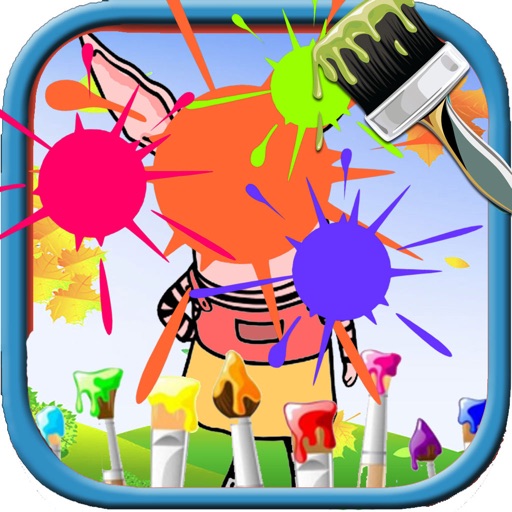 Paint For Kids Draw Olivia Version iOS App