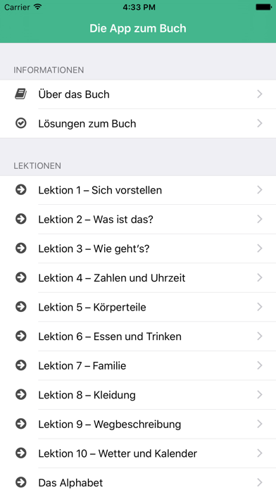 How to cancel & delete Deutschkurs für Anfänger - App zum Buch from iphone & ipad 2