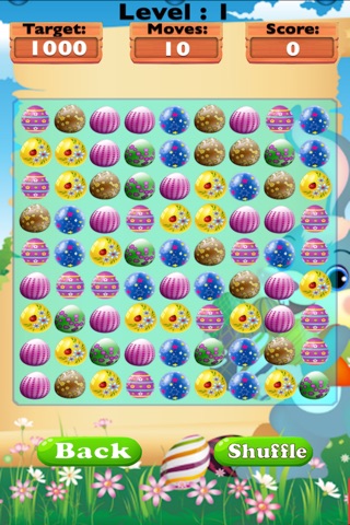 Smash Easter Eggs HD-Easy match 3 game for everyday fun screenshot 3