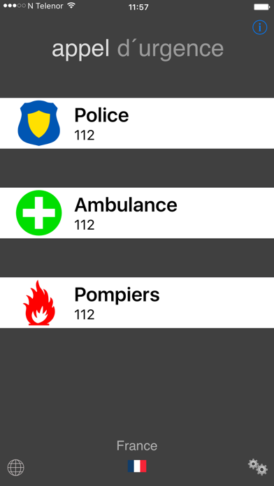 Appel d'urgence partout Appel d'urgence partout