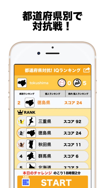 都道府県対抗！ IQランキング