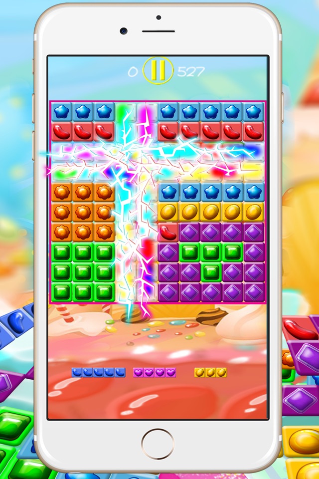 Candy Block Mania - A Cute And Addictive Puzzle Game for kids screenshot 2