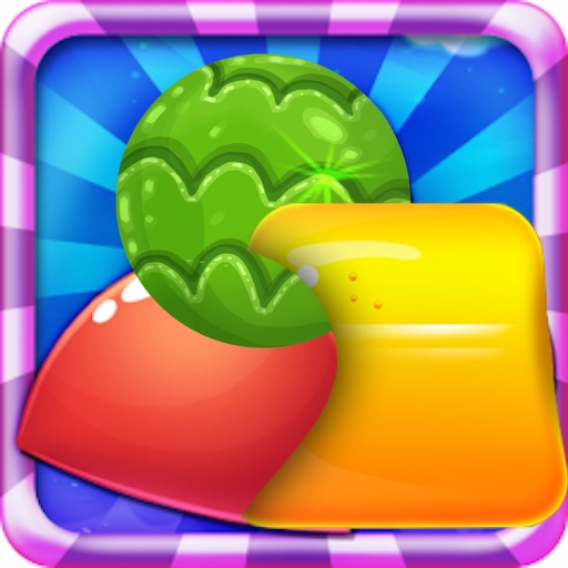 Pop Candi Blitz Mania HD -Crush Free Match Three Game iOS App