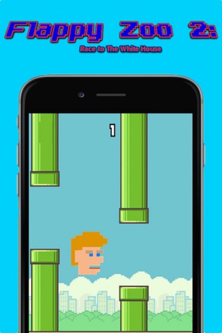 Flappy Zoo 2 : Race to The White House screenshot 3