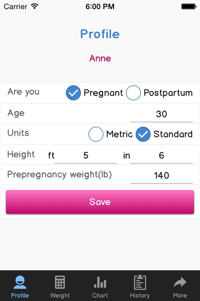 Perfect Pregnancy and Postpartum Pounds screenshot 3