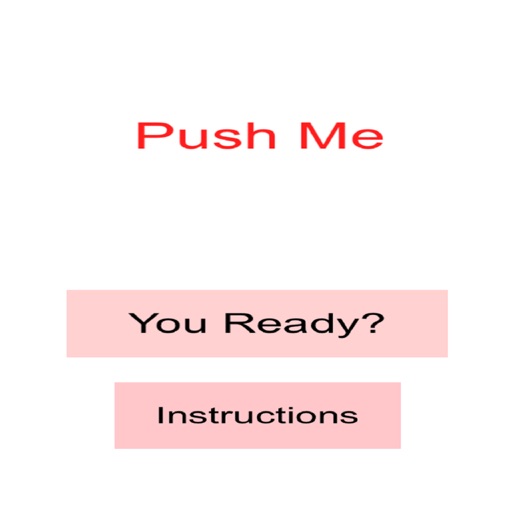 Push Me Game iOS App