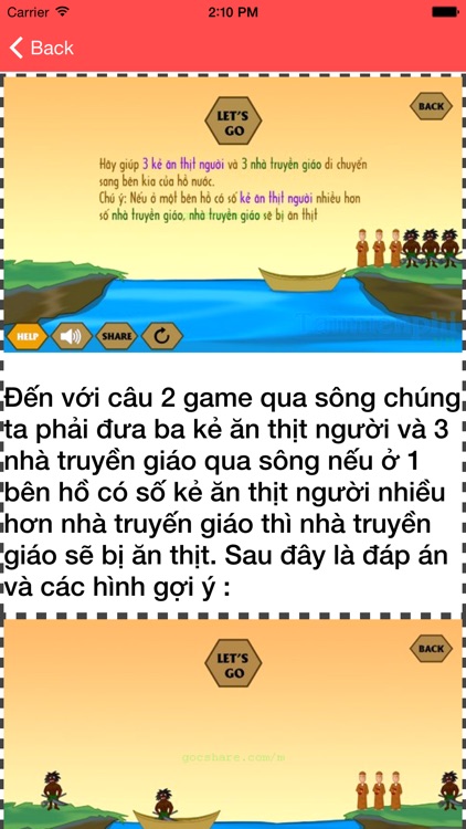 Dap an Qua Song IQ - Đáp án Qua Sông IQ screenshot-3