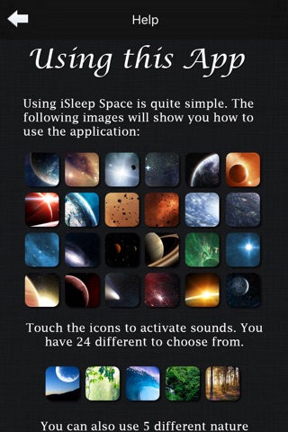 iSleep Space screenshot 3