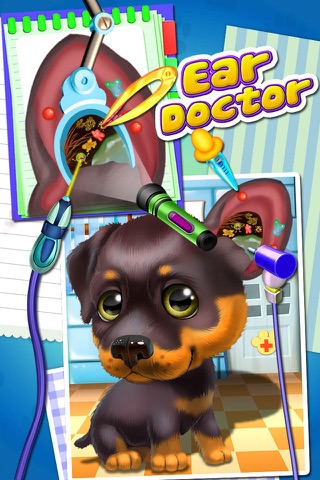 Pet Vet Day Care Dog Ear Surgery - Virtual ENT Surgeon & Virtual Hospital Game For toddler screenshot 2