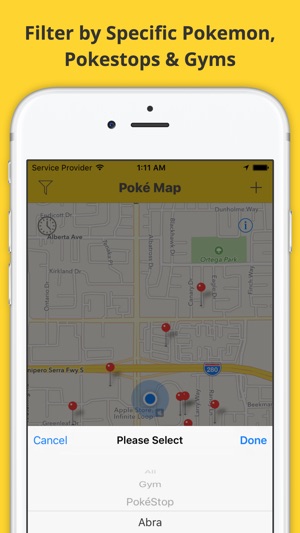 Map Radar - Guide For Pokemon Go: Search, Find and Share Rar(圖2)-速報App