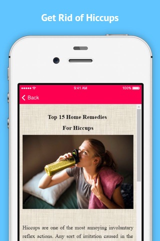 How To Get Rid of Hiccups - Home Remedies screenshot 2