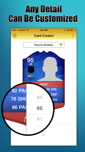 FUT Card Creator Free(圖2)-速報App