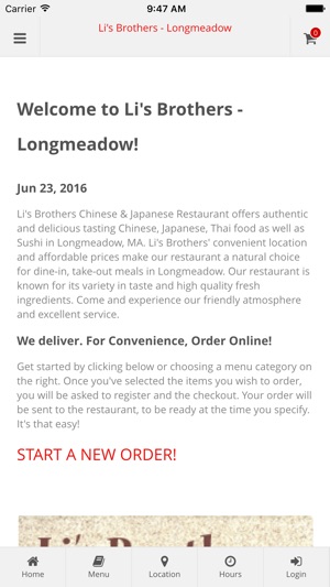 Li's Brothers - Longmeadow Online Ordering(圖1)-速報App