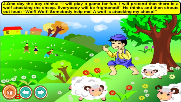 The Shepherd Boy (games and story for kids)