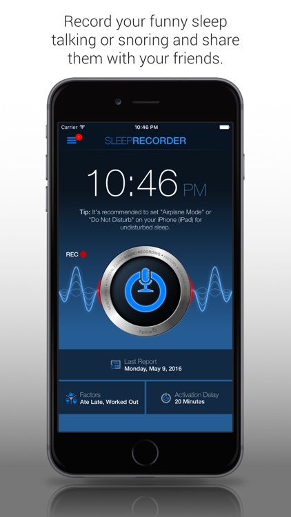 Sleep Talk & Snoring Recorder