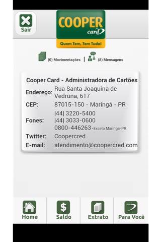 Cooper Card screenshot 2