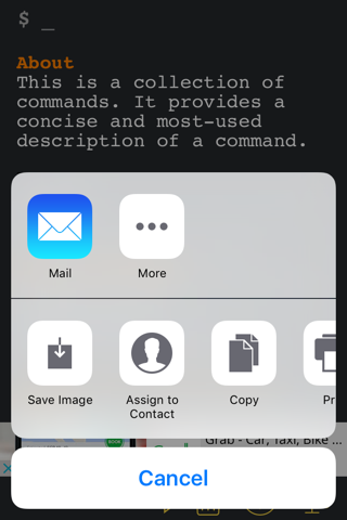 Commands Dictionary screenshot 3