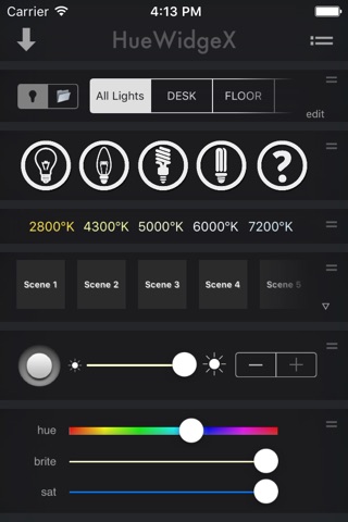 HueWidgeX screenshot 2