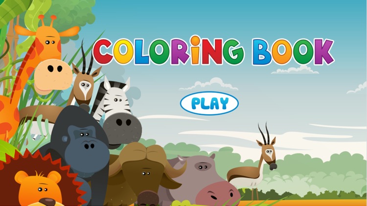 Animal Coloring Book - Painting Game for Kids